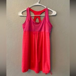 Old navy athletic pink loose fit tank size small